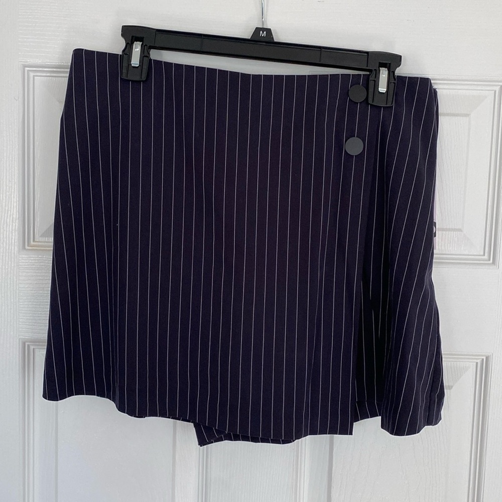Pinstripe Skort